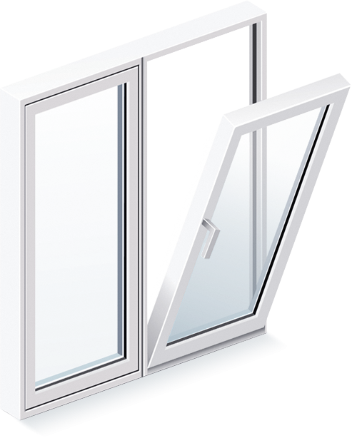 پنجره دوجداره UPVC